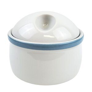 Vintage Mikasa Discovery China Sugar Bowl & Lid Desert Sky Made In Japan